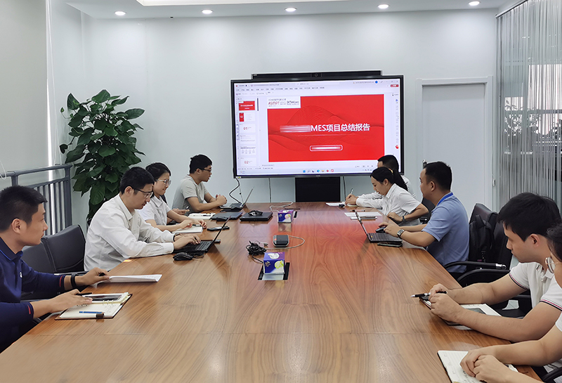 湖南某尖端科技軍工制造業MES項目結案，深科特獲客戶高層高度認可！